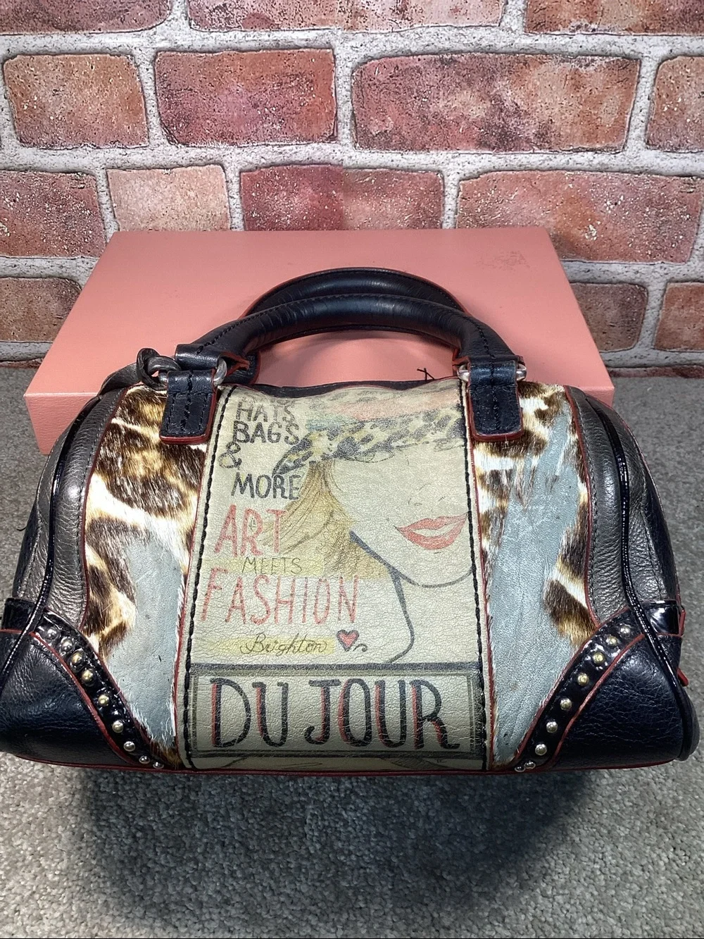 Brighton KiKi Fashionista Mini Satchel purse handbag